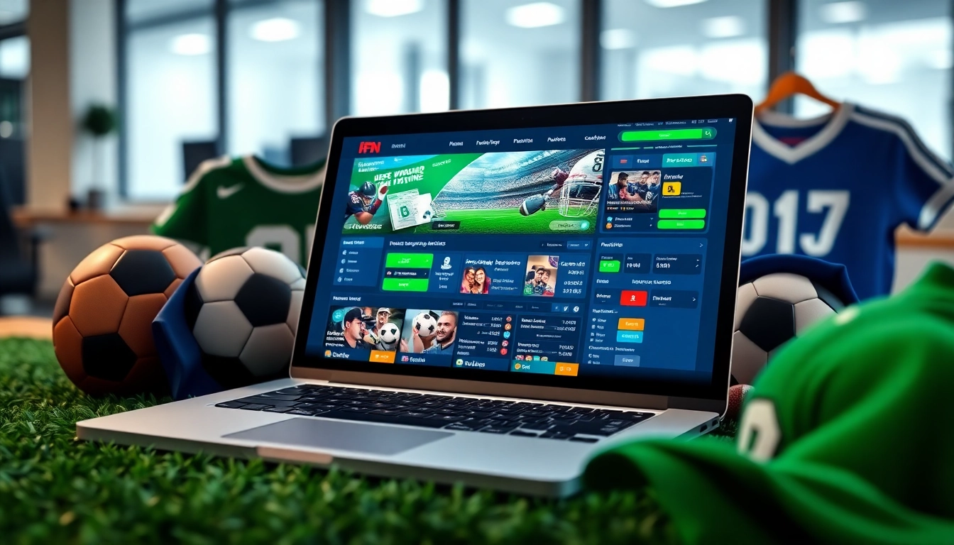 Évaluer les meilleurs site de paris sportifs avec une interface dynamique et des options de paris visibles.