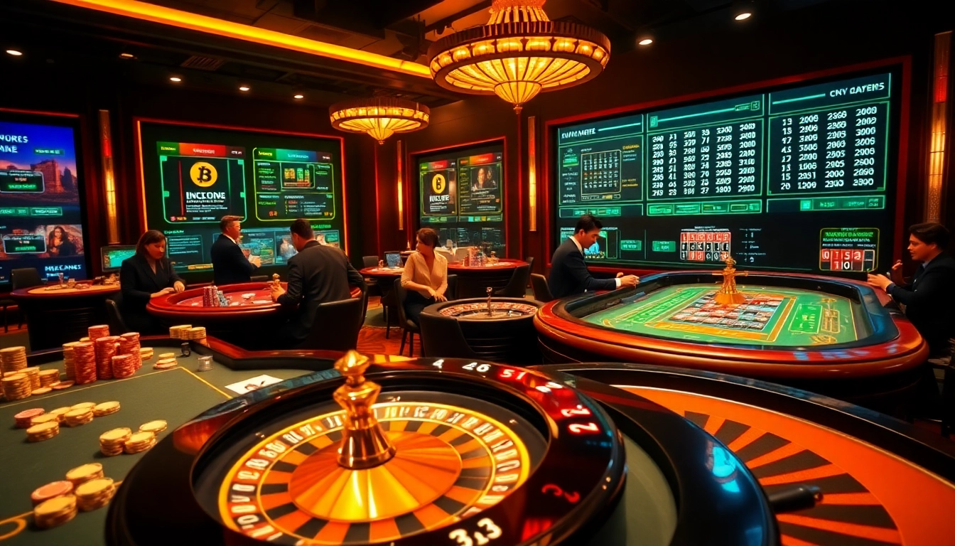 Experience the thrill of a crypto casino in France with vibrant games and advanced technology.
